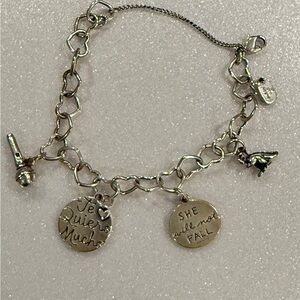 James Avery Silver Charm Bracelet w/ Charms
